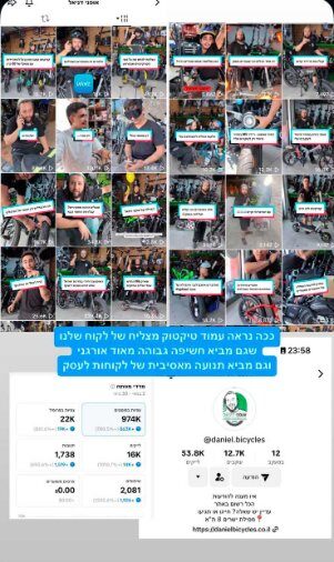 אופני דניאל - חנות אופניים בתל אביב